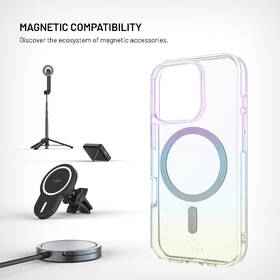 Kryt na mobil FIXED MagRainbow s MagSafe na Apple iPhone 16 Pro průhledný

 obrázek produktu 2 z 6