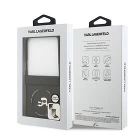 Kryt na mobil Karl Lagerfeld PU Karl and Choupette Heads Magnetic na Samsung Galaxy Z Flip 7 černý

 obrázek produktu 7 z 7