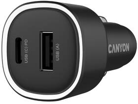 Adaptér do auta Canyon OnDrive 48 PD 48W USB-A+USB-C černý

 obrázek produktu 1 z 9