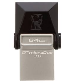 USB Flash Kingston 64GB OTG MicroUSB/USB 3.0 černý

 obrázek produktu 2 z 9