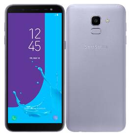 Mobilní telefon Samsung J6 Dual SIM fialová barva
