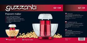 Popkornovač Guzzanti GZ 134 červený

 obrázek produktu 2 z 2