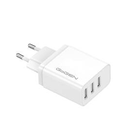 Nabíječka do sítě GoGEN ACH 301, 3x USB-A, 15,5W bílá

 obrázek produktu 1 z 3