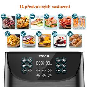 Fritéza horkovzdušná COSORI CP158 Premium 5,5 l černá

 obrázek produktu 5 z 9