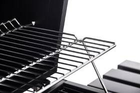 Gril zahradní na dřevěné uhlí G21 Panama BBQ černá barva
