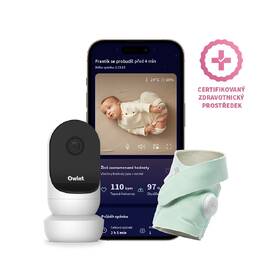 Sada kamery a chytré ponožky Owlet Dream Sock + Cam2 Bundle - Mint zelená

 obrázek produktu 1 z 5