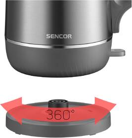 Rychlovarná konvice Sencor SWK 0800GY, 1,7 l nerez

 obrázek produktu 5 z 16