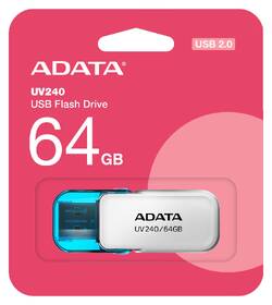 USB Flash ADATA Dash Drive UV240 64GB bílý

 obrázek produktu 2 z 3