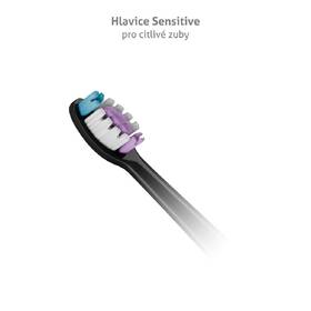 Náhradní hlavice TrueLife SonicBrush Clean-series heads Sensitive black 2 pack černá

 obrázek produktu 1 z 3