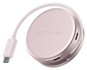 USB Hub Satechi On-the-Go 5 v 1 (1x HDMI 4K 60Hz, 1x USB-C, 1x USB-A 3.0, 1x USB-C PD 60W, 1x SD) růžový

 obrázek produktu 2 z 8