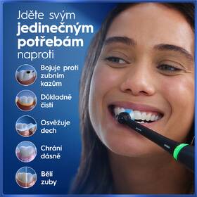 Zubní kartáček Oral-B iO5 Leo print, 3 náhradní hlavice černý

 obrázek produktu 5 z 11