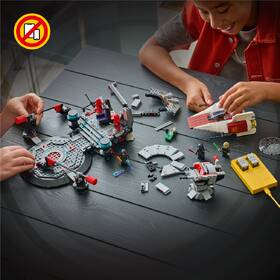 Stavebnice LEGO® Star Wars™ 75427 SMART Play™: Duel v trůnním sále a A-Wing™ 

 obrázek produktu 7 z 8