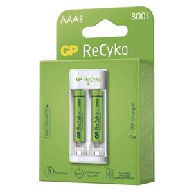 Nabíječka GP Eco E211 + 2× AAA ReCyko 800 

 obrázek produktu 4 z 5