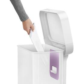 Odpadkový koš Simplehuman CW2027, 45 l bílý

 obrázek produktu 4 z 5