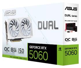 Grafická karta Asus Dual GeForce RTX 5060 8GB White OC bílá

 obrázek produktu 12 z 13