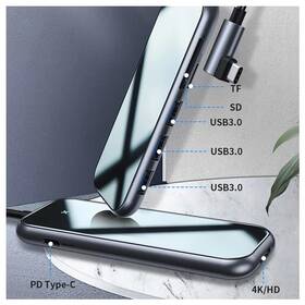 Dokovací stanice Baseus USB-C/3x USB 3.0, HDMI, SD/TF, USB-C PD šedá

 obrázek produktu 6 z 7