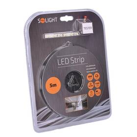 LED pásek Solight 4,8 W/m, studená bílá 6000K, adaptér s vypínačem 

 obrázek produktu 2 z 2