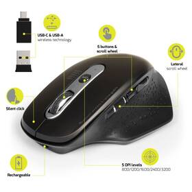 Myš PORT CONNECT Office Executive Rechargeable BT Combo černá

 obrázek produktu 2 z 4