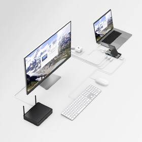 Dokovací stanice Hama 7v1, 3x USB-A 3.1, HDMI, VGA, LAN, USB-C (PD) 

 obrázek produktu 5 z 5