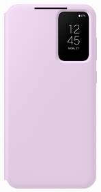 Pouzdro na mobil flipové Samsung Smart View na Galaxy S23+ fialové

 obrázek produktu 1 z 5