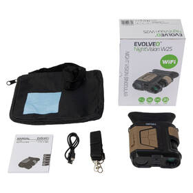Dalekohled Evolveo NightVision W25 černý/hnědý

 obrázek produktu 8 z 8