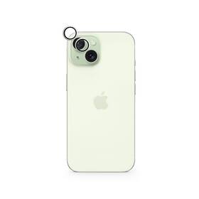 Ochranné sklo čočky fotoaparátu Epico Aluminium Lens Protector na Apple iPhone 15/15 Plus zelené

 obrázek produktu 1 z 1