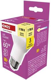 Žárovka LED EMOS Classic reflektor, 7 W, 806lm, E27, teplá bílá 

 obrázek produktu 11 z 13