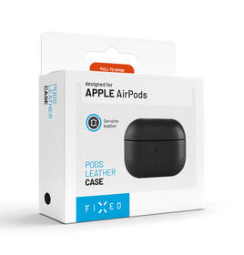 Pouzdro FIXED PodsLeather pro Apple AirPods 3 černé

 obrázek produktu 8 z 8