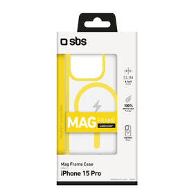 Kryt na mobil SBS Mag Frame s MagSafe na Apple iPhone 15 Pro žlutý

 obrázek produktu 1 z 2