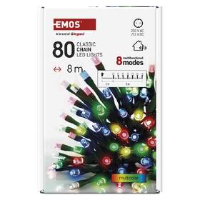 LED řetěz EMOS 80LED řetěz, 8 m, venkovní i vnitřní, multicolor, programy, časovač 

 obrázek produktu 3 z 6