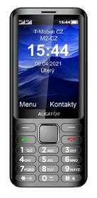Mobilní telefon Aligator D950 Dual Sim šedá barva
