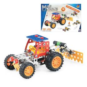 Stavebnice MaDe Malý mechanik 08337 traktor s příslušenstvím 4 v 1 

 obrázek produktu 1 z 2