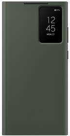 Pouzdro na mobil flipové Samsung Smart View na Galaxy S23 Ultra zelené

 obrázek produktu 1 z 5