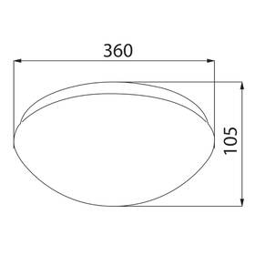 Stropní svítidlo McLED Cala 18, 18 W, 2700 K bílé

 obrázek produktu 7 z 9