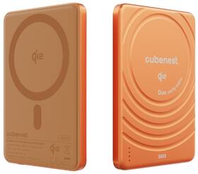 Powerbanka Cubenest SlimDual MagSafe Qi2 5000 mAh oranžová

 obrázek produktu 2 z 4