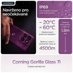 Mobilní telefon Motorola Edge 60 Pro 5G 12 GB / 512 GB fialový

 obrázek produktu 7 z 20