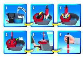 Mop sada Vileda Easy Wring UltraMat 

 obrázek produktu 2 z 18