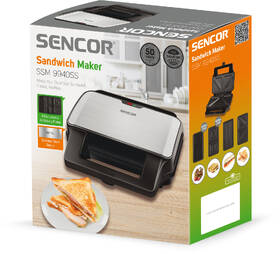 Sendvičovač Sencor SSM 9940SS 

 obrázek produktu 16 z 17