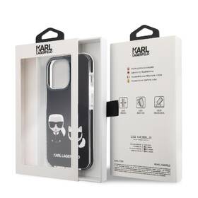 Kryt na mobil Karl Lagerfeld Karl and Choupette na Apple iPhone 13 Pro černý

 obrázek produktu 3 z 3