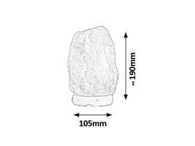 Stolní lampička Rabalux Rock 4120, 19 cm oranžová

 obrázek produktu 3 z 4