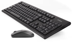 Klávesnice s myší A4Tech 3100N + V-Track optická myš, USB, CZ černá

 obrázek produktu 3 z 4