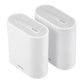 Komplexní Wi-Fi systém Asus ExpertWiFi EBM68 AX7800 Tri-band Mesh Wi-Fi 6 (2-pack) bílá barva
