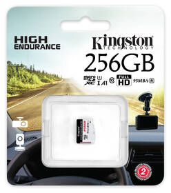 Paměťová karta Kingston Endurance microSDXC 256GB (95R/45W) 

 obrázek produktu 2 z 2