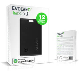 Lokátor Evolveo TrackCard s Apple Find My černý

 obrázek produktu 12 z 12