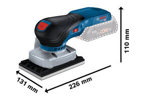 Vibrační bruska Bosch Professional GSS 18V-13 (bez baterie) 

 obrázek produktu 2 z 10