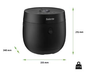 Rýžovar Salente Jasmine-BK 1,9 l černý

 obrázek produktu 2 z 11