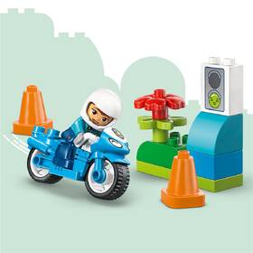 Stavebnice LEGO® DUPLO® 10471 Modrá policejní motorka 

 obrázek produktu 8 z 9