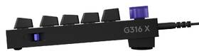 Klávesnice Logitech G316 X 75 - CZ/SK layout černá

 obrázek produktu 4 z 19