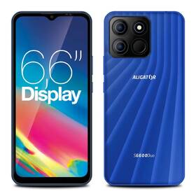 Mobilní telefon Aligator S6600 Duo 4 GB / 64 GB modrý

 obrázek produktu 5 z 5