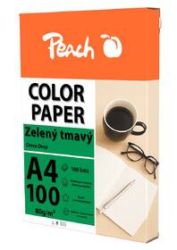 Papíry do tiskárny Peach Color A4 - 100 listů (tmavé) zelené

 obrázek produktu 1 z 2